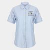 Women's short sleeve classic Oxford shirt Thumbnail