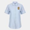 Women's short sleeve classic Oxford shirt Thumbnail