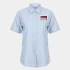 Women's short sleeve classic Oxford shirt Thumbnail
