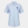 Women's short sleeve classic Oxford shirt Thumbnail