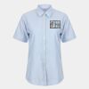 Women's short sleeve classic Oxford shirt Thumbnail