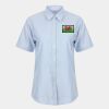 Women's short sleeve classic Oxford shirt Thumbnail