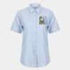 Women's short sleeve classic Oxford shirt Thumbnail