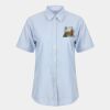 Women's short sleeve classic Oxford shirt Thumbnail