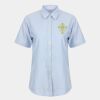 Women's short sleeve classic Oxford shirt Thumbnail