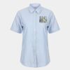 Women's short sleeve classic Oxford shirt Thumbnail