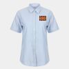 Women's short sleeve classic Oxford shirt Thumbnail
