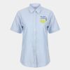 Women's short sleeve classic Oxford shirt Thumbnail