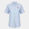 Women's short sleeve classic Oxford shirt Thumbnail