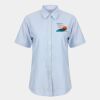 Women's short sleeve classic Oxford shirt Thumbnail