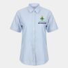 Women's short sleeve classic Oxford shirt Thumbnail