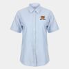 Women's short sleeve classic Oxford shirt Thumbnail