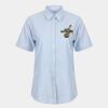 Women's short sleeve classic Oxford shirt Thumbnail