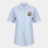 Women's short sleeve classic Oxford shirt Thumbnail
