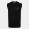 Sleeveless v-neck jumper Thumbnail