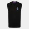 Sleeveless v-neck jumper Thumbnail