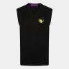 Sleeveless v-neck jumper Thumbnail