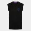 Sleeveless v-neck jumper Thumbnail