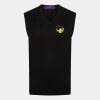 Sleeveless v-neck jumper Thumbnail