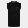 Sleeveless v-neck jumper Thumbnail