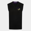 Sleeveless v-neck jumper Thumbnail