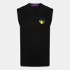 Sleeveless v-neck jumper Thumbnail