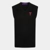 Sleeveless v-neck jumper Thumbnail