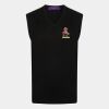 Sleeveless v-neck jumper Thumbnail